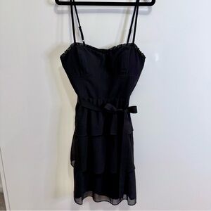American Eagle Outfitters Ruffle Little Black Dress